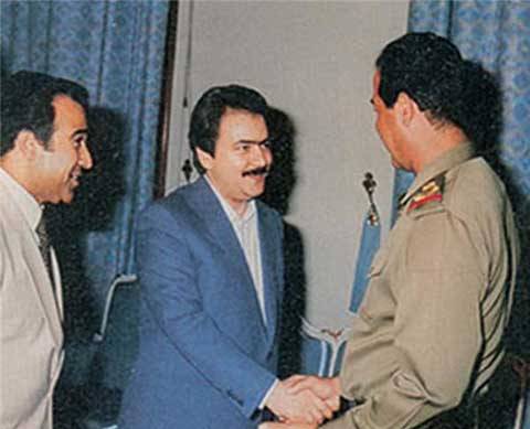 صدام بطور علنی در خدمت دشمنان ایران قرار میگیرد